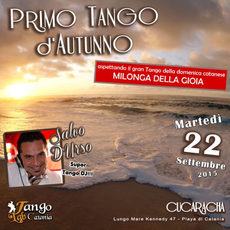 TANGO A CATANIA MILONGA DEL  22 SETTEMBRE 2015