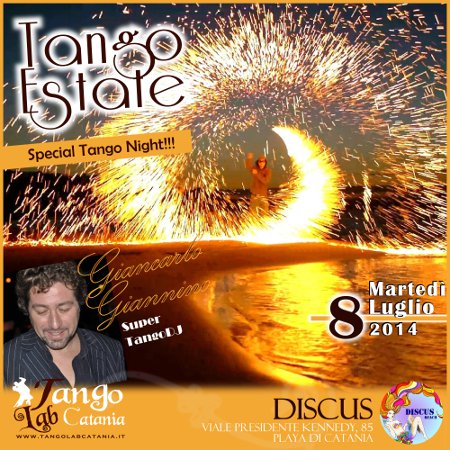 tango a catania milonga del 8 LUGLIO 2014