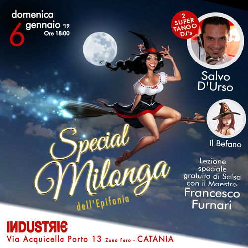 tango a catania milonga del 6 gennaio 2019