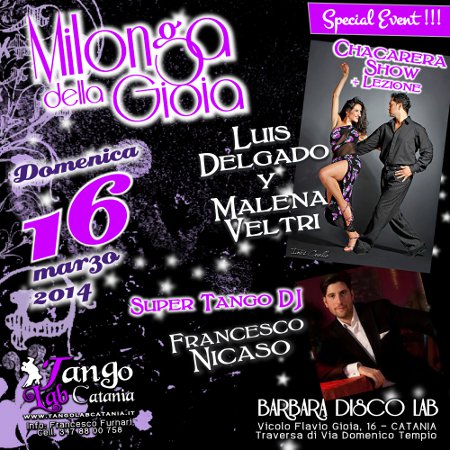 tango a catania milonga del 16 marzo 2014