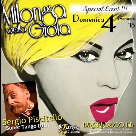 TANGO A CATANIA MILONGA DEL 4 gennaio 2015