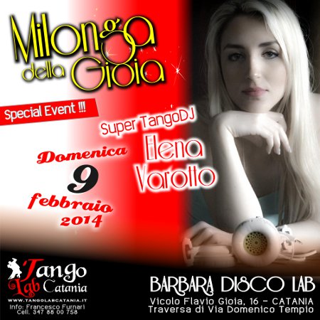 TANGO A CATANIA MILONGA DEL 9 febbraio 2014