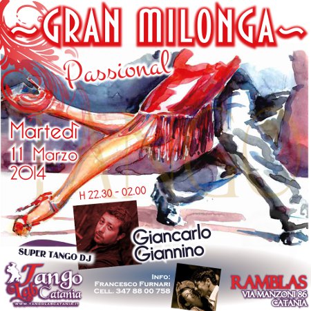 tango a catania milonga del 11 marzo 2014