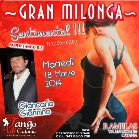 tango a catania milonga del 18 marzo 2014