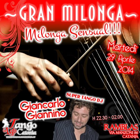 tango a catania milonga del 29 aprile 2014