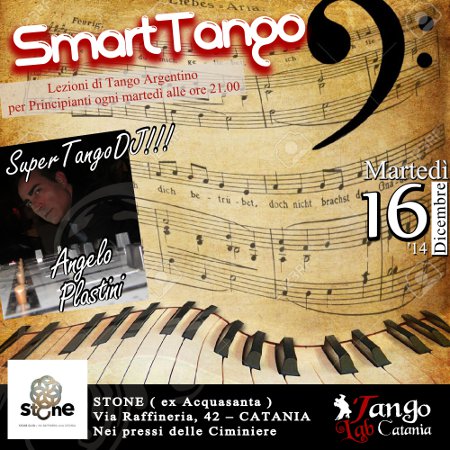 TANGO A CATANIA MILONGA DEL 16 dicembre 2014