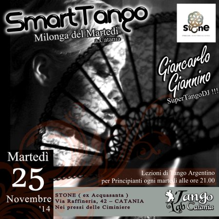 TANGO A CATANIA MILONGA DEL 25 novembre 2014